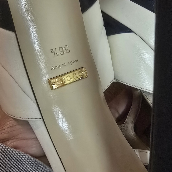 Gucci red carpet edition platform heels size 36.5 used once only - Picture 12 of 15